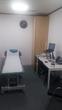 Treatment room to rent near Moorgate in physiotherapy clinic with massage table treatment couch and desk 