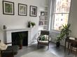 Contemporary therapy room to rent in Central London, Bloomsbury, Holborn, near British Museum with stylish interior design, plants & fireplace