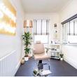 private room to rent for a makeup artist, hairdresser or hairstylist in Brompton Road, South Kensington London SW3 with salon chair