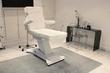 Beauty therapy room to rent in Harley Street London with electric beauty bed couch for professional aesthetic treatments