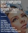 Beauty Treatent room, nail bar and make up chairs, hair styling chairs to rent in Newcastle spa & gym complex