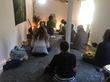 Small workshop room to rent in South Manchester M21 - peaceful good vibe space for calm meditation meetups, group therapy & classes