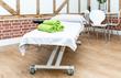 treatment room to rent in Bishop's Stortford, Hertfordshire CM23 with massage table in country barn wellness centre