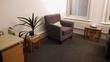 Counselling therapy room to rent in Shoreditch High Street, London E1 6PJ, with armchairs & desk