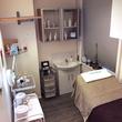Beauty room to rent in Mill Hill, North London, with beauty bed couch and sink, within a nail & beauty salon for a aethetics practitioner or beautician