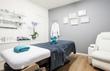 Beautiful professional Beauty treatment room to rent in hair and beauty salon in Putney London SW15 with beauty couch & high end plush luxury luxurious feel